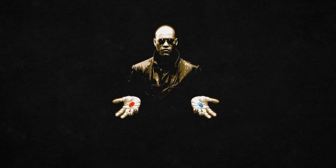 matrix blue pill or red pill meaning